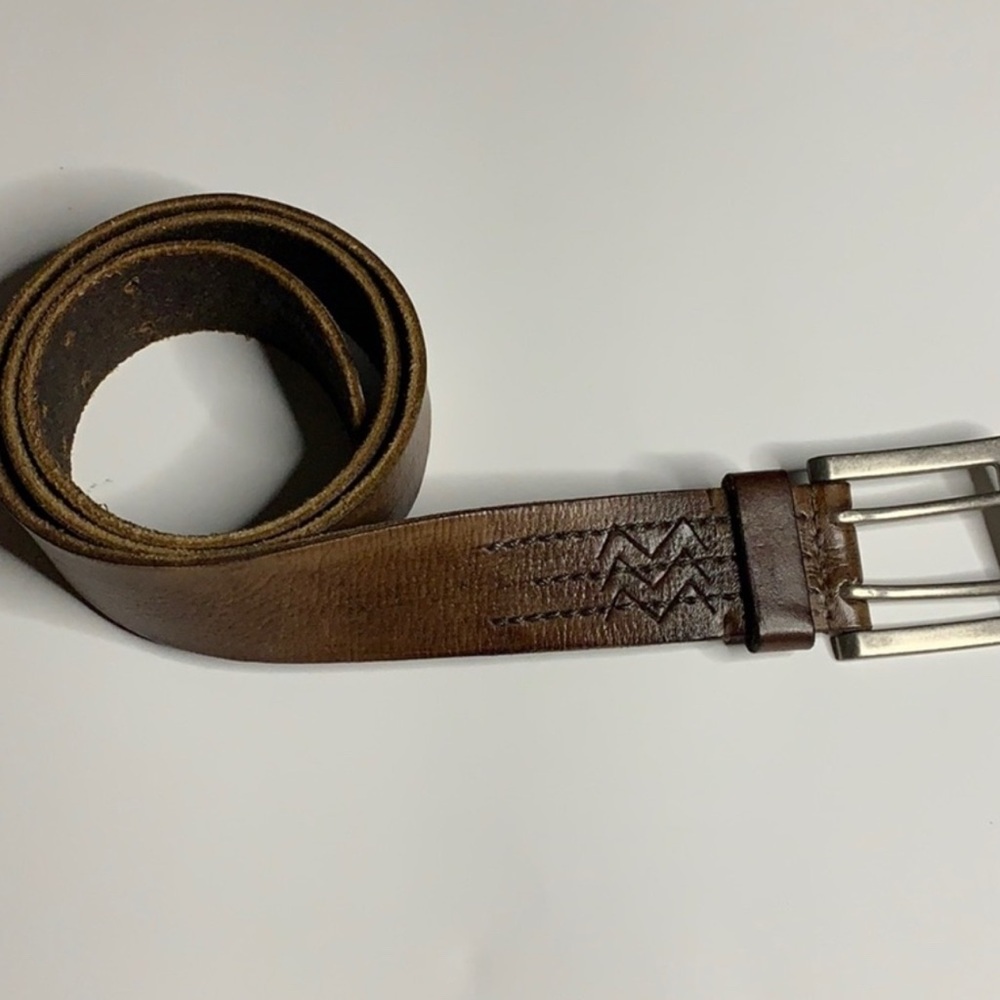 Wilson Leather Men's Brown Leather Belt